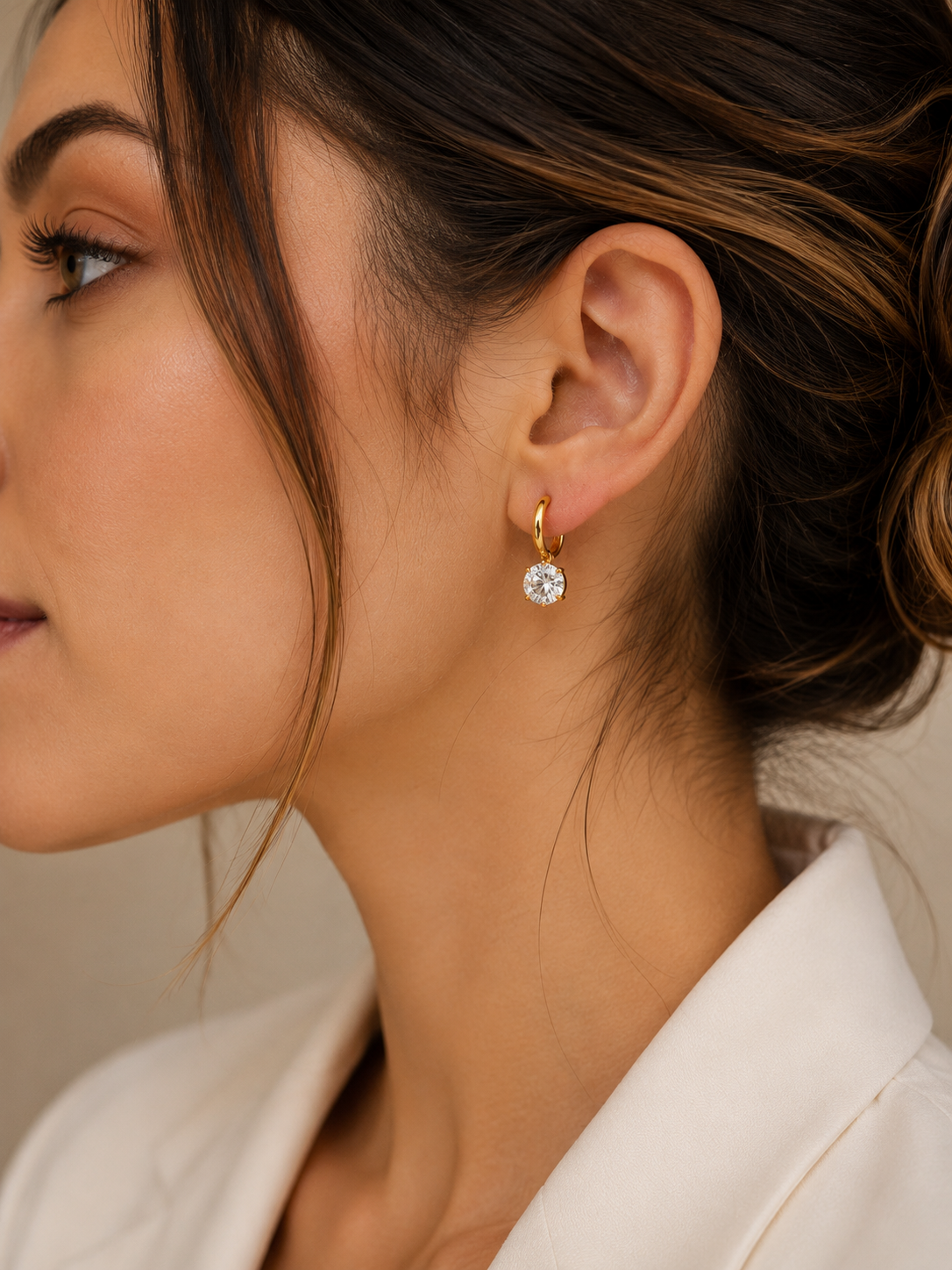 Pendientes Tez oro